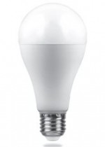 Лампа светодиодная Feron 25W 230V E27 2700K A65, LB-100