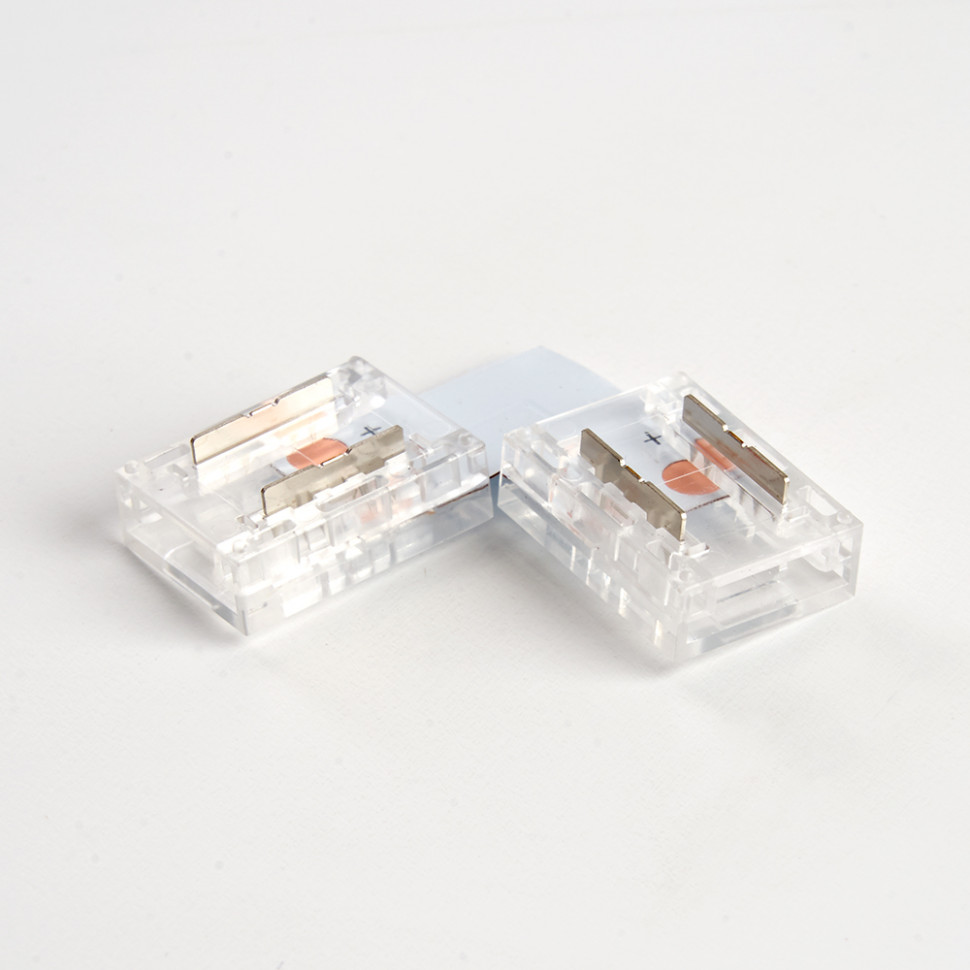 Соединитель угловой 12мм для ленты COB LS530, LD179, артикул FERON 48276