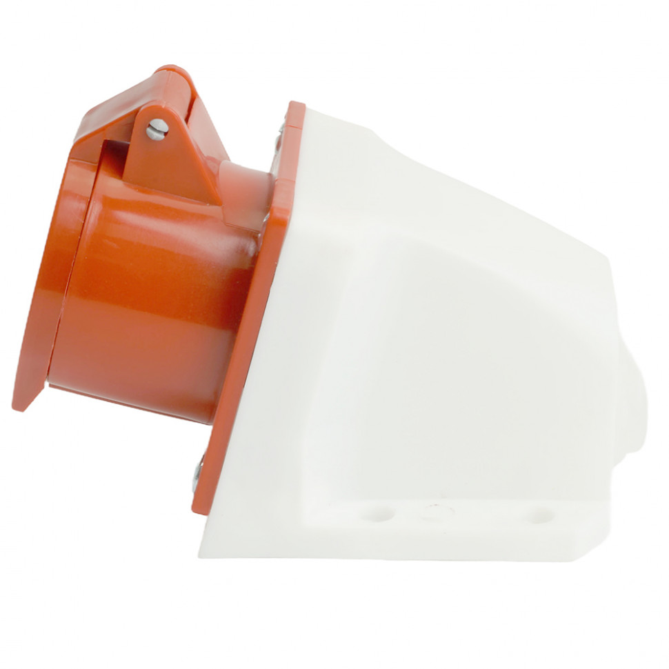 Розетка стационарная ST-114 16А 380В 3P+PE IP44, RST16-114-44, Stekker, артикул STEKKER 49434
