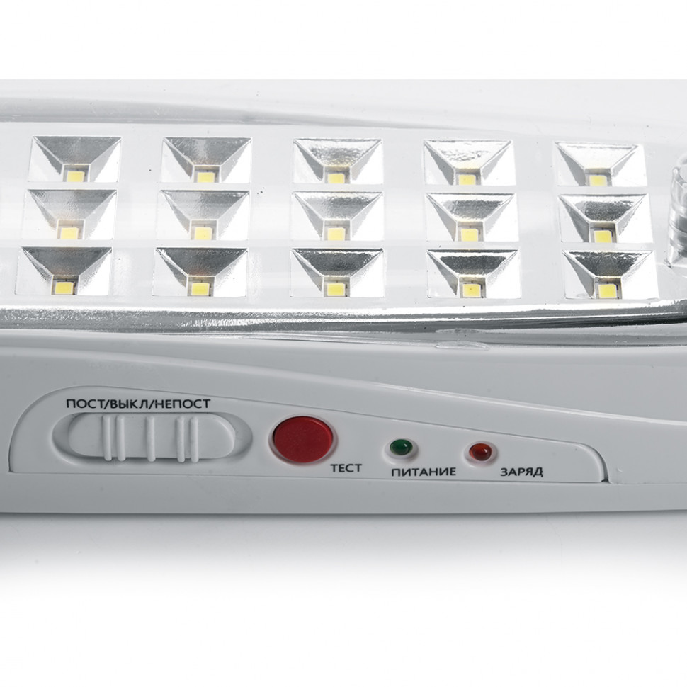 Светильник аварийный, 30 LED AC/DC, белый, EM111, артикул FERON 41533