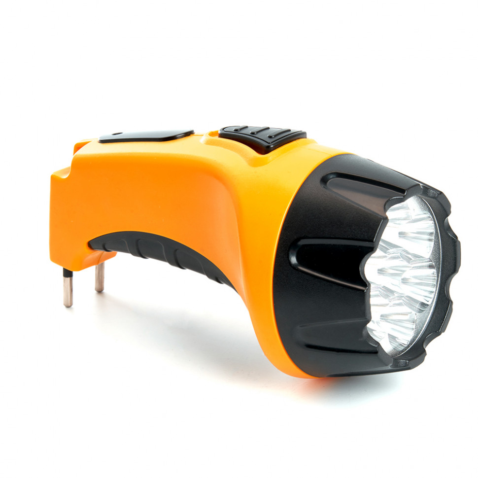 Фонарь аккумуляторный, 7 LED DC (свинцово-кислотная батарея), желтый, TH2294 (TH93B), артикул FERON 12652