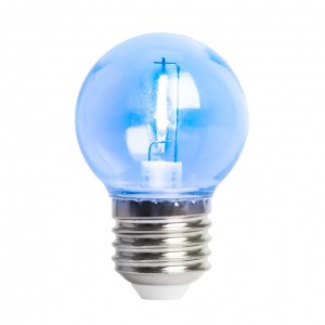 48934 Лампа светодиодная Feron LB-383 E27 2W шарик G45 синий Лампа светодиодная Feron LB-383 E27 2W шарик G45 синий