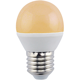 K7QG80ELC Лампа светодиодная Ecola globe   LED Premium  8,0W G45  220V E27 золотистый шар (композит) 75x45 