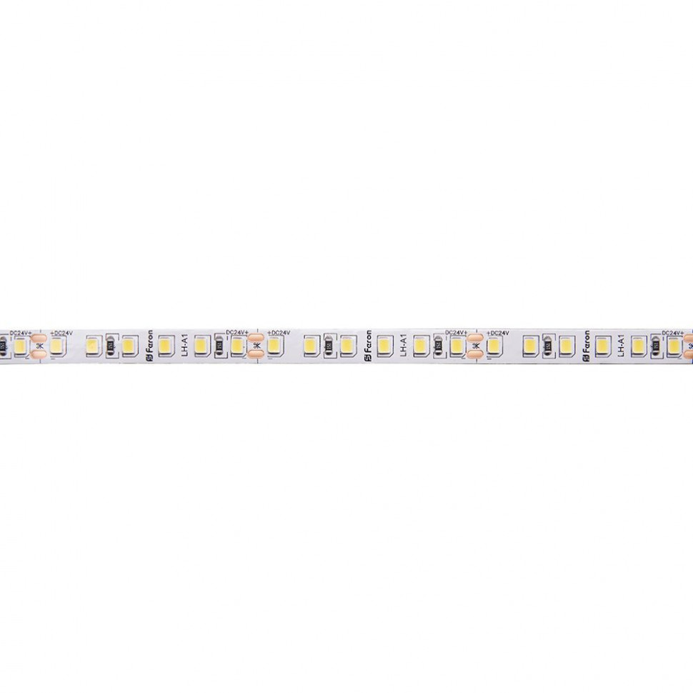 Светодиодная LED лента Feron LS501, 120SMD(2835)/м 11Вт/м 24V 5000*8*1.22мм 6000К IP20, артикул FERON 41058