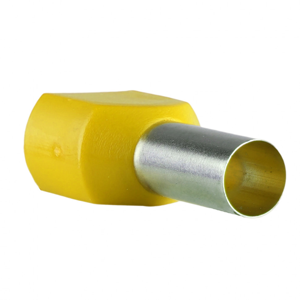 LD406-6014 Наконечник штыревой втулочный изолированный НШВИ(2) 6,0-14 (DIY упаковка 25 шт), артикул STEKKER 50405