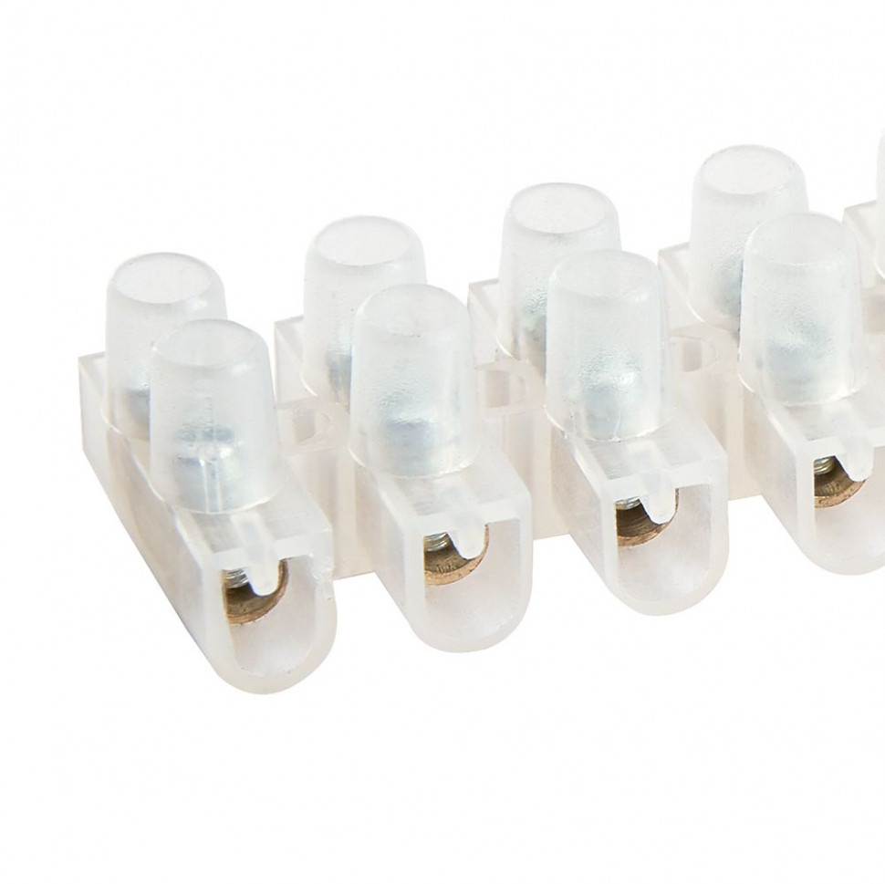 LD227-3A Зажим винтовой изолированный 450В, 3А, 12 пар,  полиэтилен DIY, артикул STEKKER 39898
