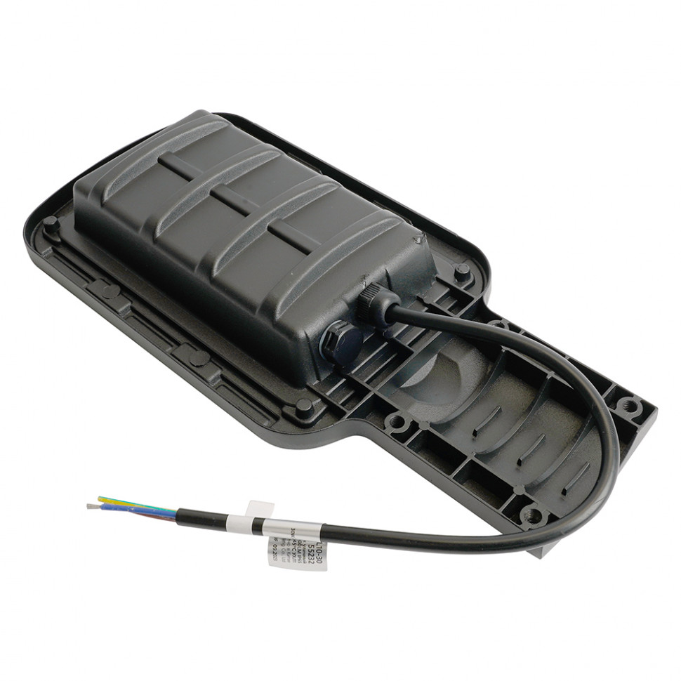 Светодиодный уличный консольный светильник SAFFIT SSL10-30 30W 5000K 230V, черный, артикул SAFFIT 55232