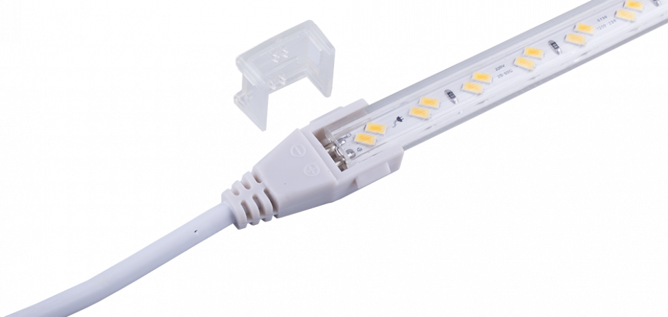 Сетевой шнур для светодиодной ленты 220V LS705 на 50м, DM275, артикул FERON 23389
