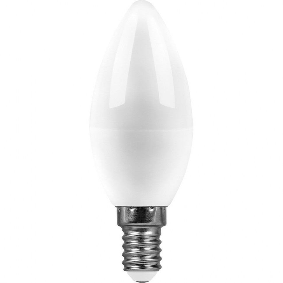 Лампа светодиодная SAFFIT SBC3709 Свеча E14 9W 230V 6400K, артикул SAFFIT 55170