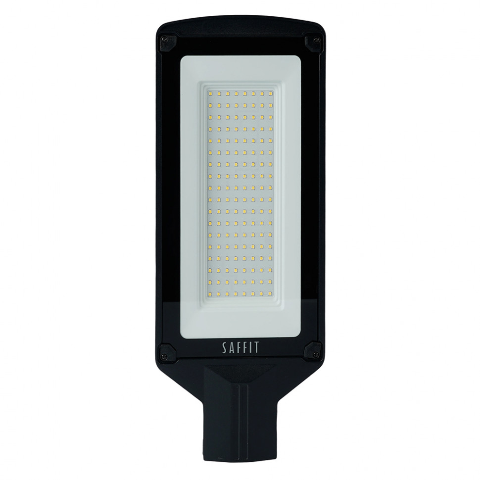 Светодиодный уличный консольный светильник SAFFIT SSL10-100 100W 5000K 230V, черный, артикул SAFFIT 55234