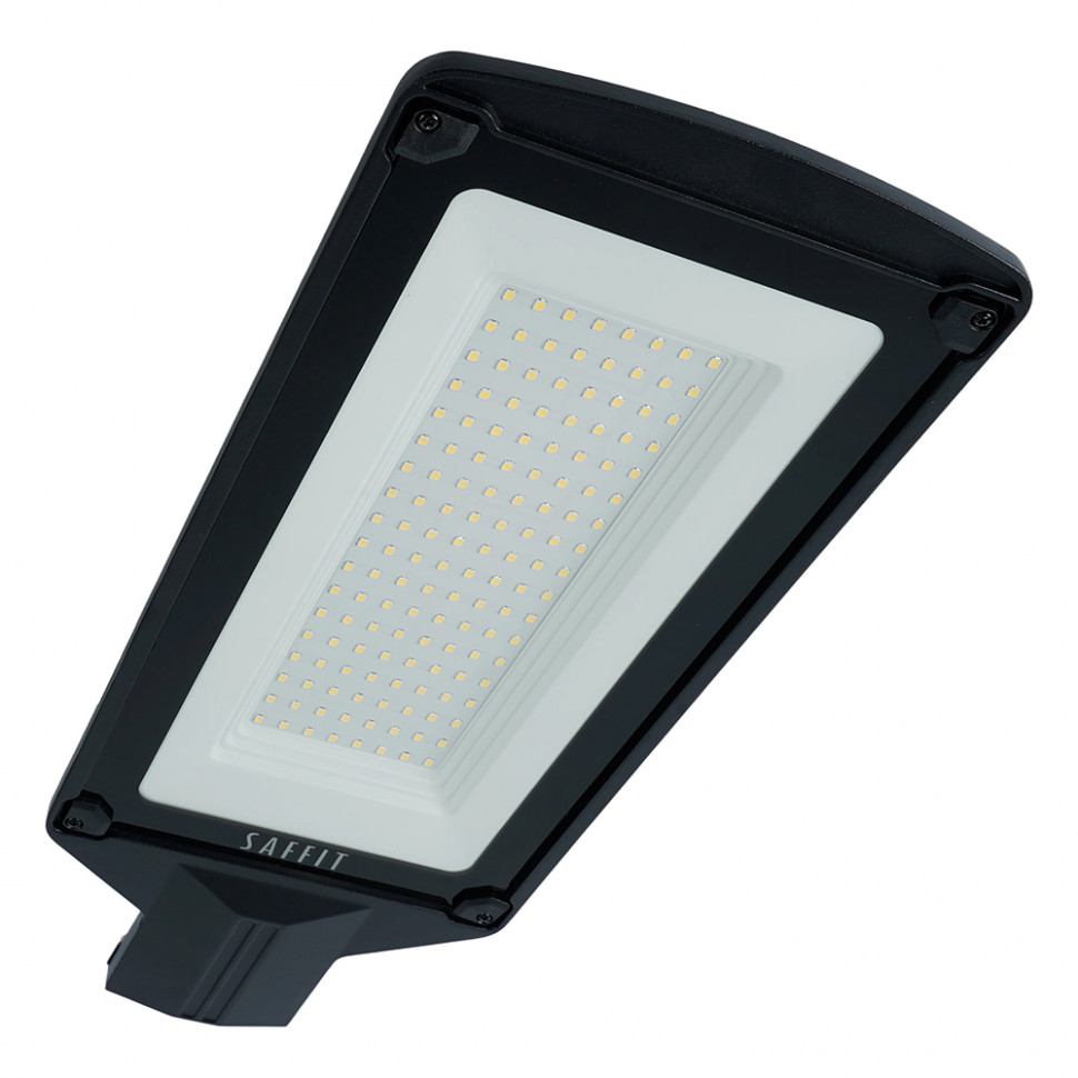Светодиодный уличный консольный светильник SAFFIT SSL10-100 100W 5000K 230V, черный, артикул SAFFIT 55234