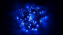 Светодиодная гирлянда Feron CL06 линейная 20м 230V синий c питанием от сети