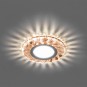 Светильник встраиваемый с белой LED подсветкой Feron CD907 потолочный MR16 G5.3 коричневый 28979 - Светильник встраиваемый с белой LED подсветкой Feron CD907 потолочный MR16 G5.3 коричневый 28979