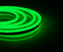 Светодиодная неоновая лента 220 вольт LS720 зеленая 29564 Feron