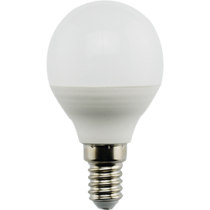 Лампа светодиодная Ecola globe   LED Premium  9,0W G45  220V E14 2700K шар (композит) 82x45