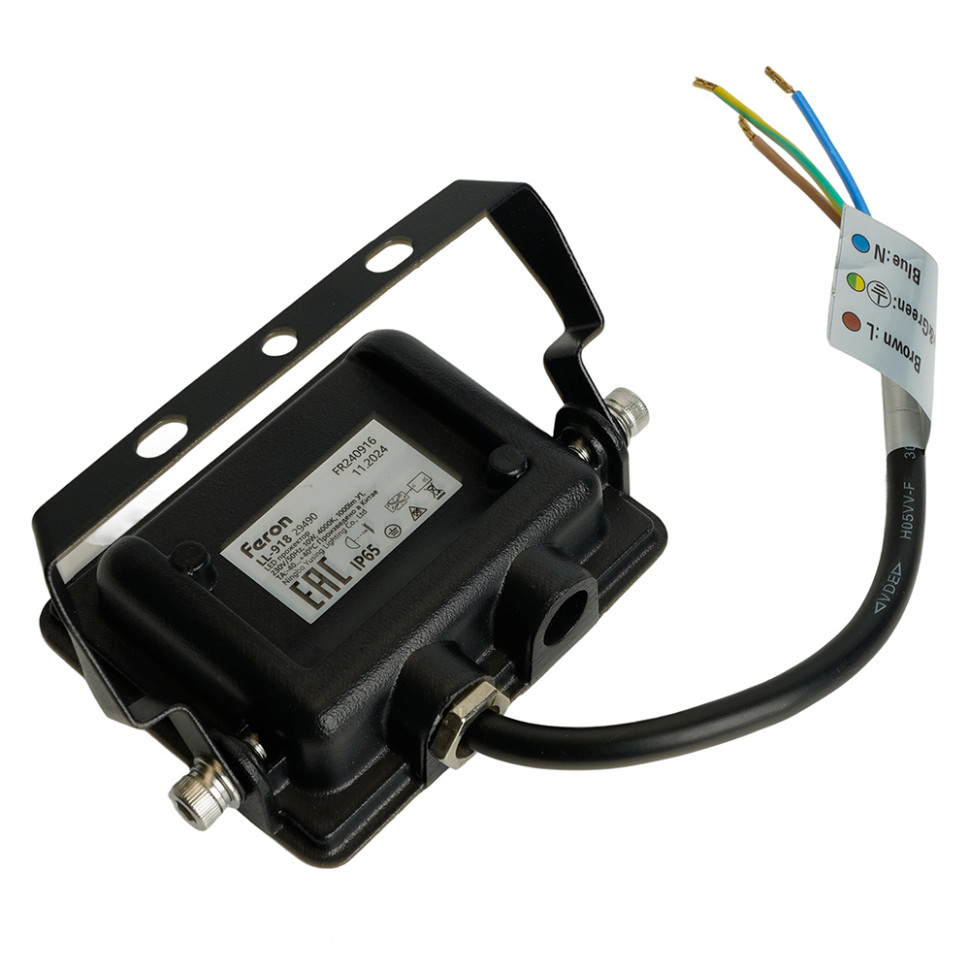 Светодиодный прожектор Feron LL-918 IP65 10W 4000K, артикул FERON 29490