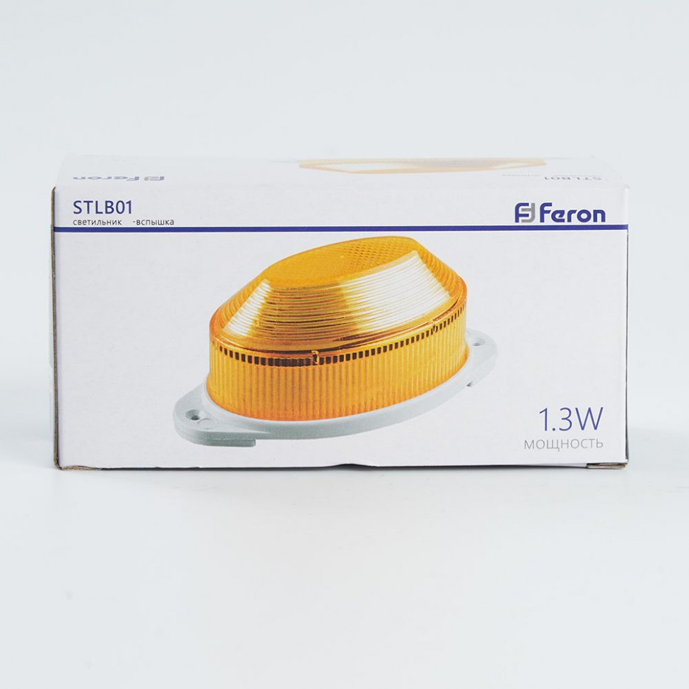 Cветильник-вспышка (стробы), 18LED 1,3W, желтый STLB01, артикул FERON 29898