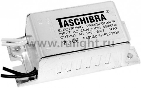 Трансформатор электронный понижающий (TASCHIBRA),12V 150 ватт , TRA25 21006 Трансформатор электронный понижающий (TASCHIBRA),12V 150 ватт , TRA25