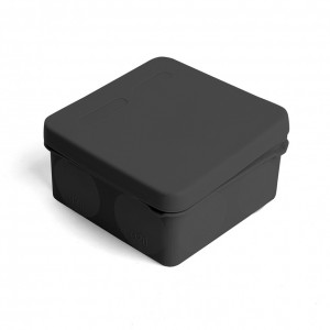 49655 Коробка разветвительная STEKKER EBX40-48-67 8 вводов, 2-х компонентная IP67,черная Коробка разветвительная STEKKER EBX40-48-67 8 вводов, 2-х компонентная IP67,черная