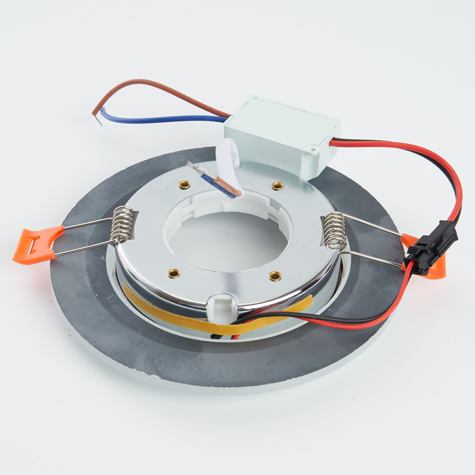 Светильник встраиваемый с белой LED подсветкой Feron CD5023 потолочный GX53 без лампы, матовый, артикул FERON 40522