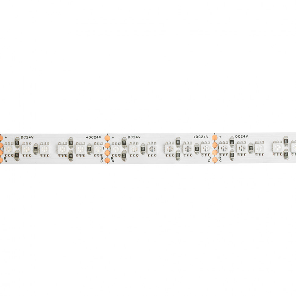 Светодиодная LED лента Feron LS502, 180SMD(5050)/м 16Вт/м 24V 5000*10*1.5мм RGB IP20, артикул FERON 51824