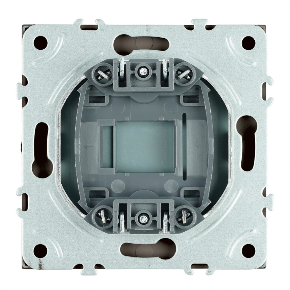 Заглушка (механизм), STEKKER, серия Эмили, RST00-5116-09, антрацит, soft touch, артикул STEKKER 49935