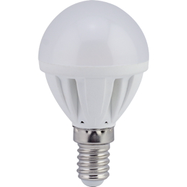 TF4W40ELC Лампа светодиодная Ecola Light Globe LED 4,0W G45 220V E14 2700K шар 77x45 