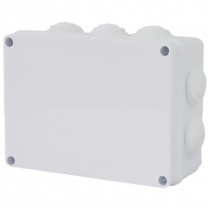 Коробка разветвительная STEKKER EBX30-03-65 10 мембранных вводов IP65, светло-серая