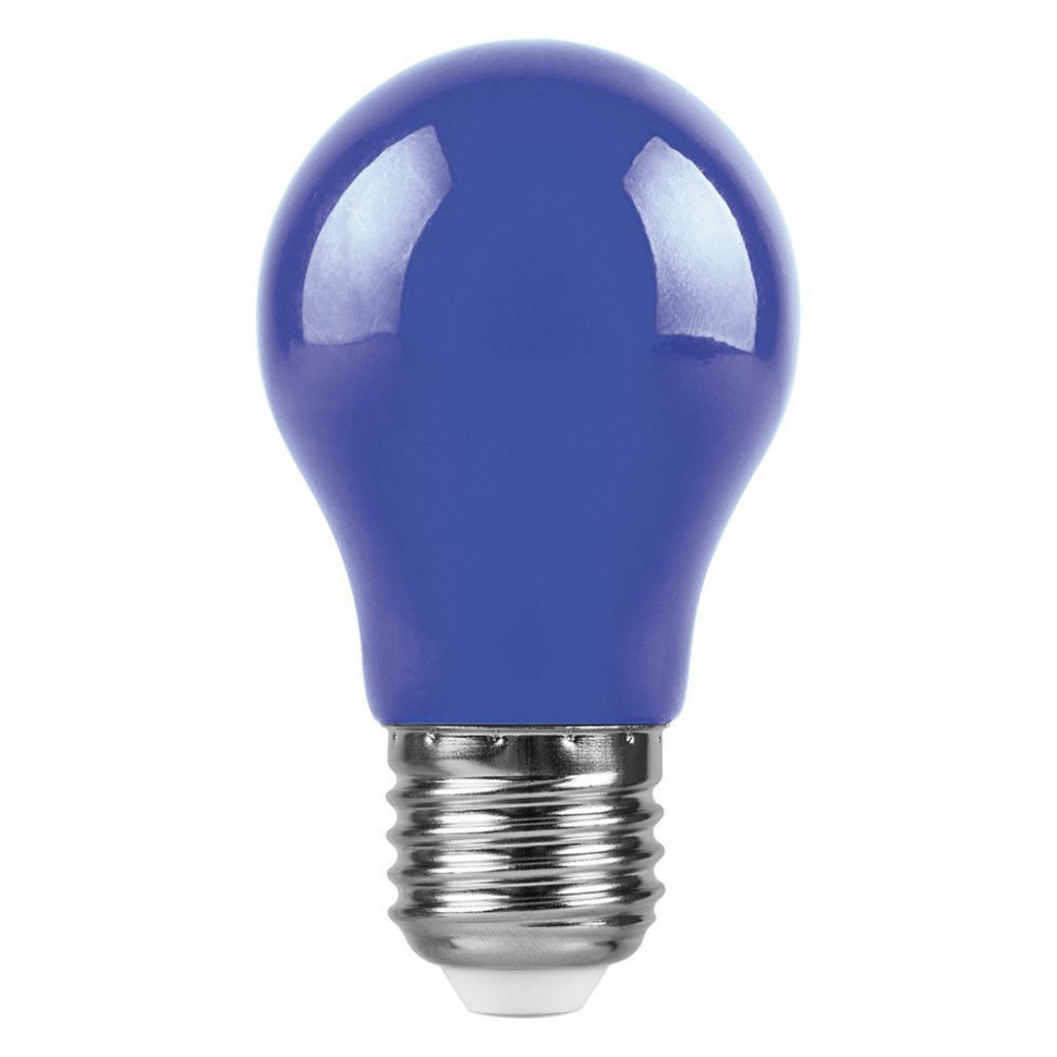 Лампа светодиодная Feron LB-375 E27 3W матовая 230V синяя, артикул FERON 25923