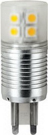 Лампа Ecola G9  LED  4,1W Corn Mini 220V золотистый 300° (алюм. радиатор) 65x23 G9CG41ELC Лампа Ecola G9  LED  4,1W Corn Mini 220V золотистый 300° (алюм. радиатор) 65x23