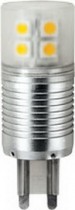 Лампа Ecola G9  LED  4,1W Corn Mini 220V золотистый 300° (алюм. радиатор) 65x23
