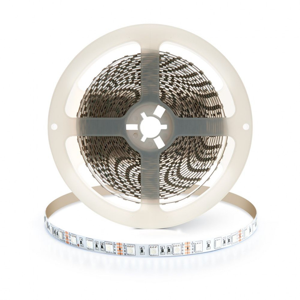 Светодиодная LED лента Feron LS606, 60SMD(5050)/m 14,4W/m 12V 5m RGB, артикул FERON 41449