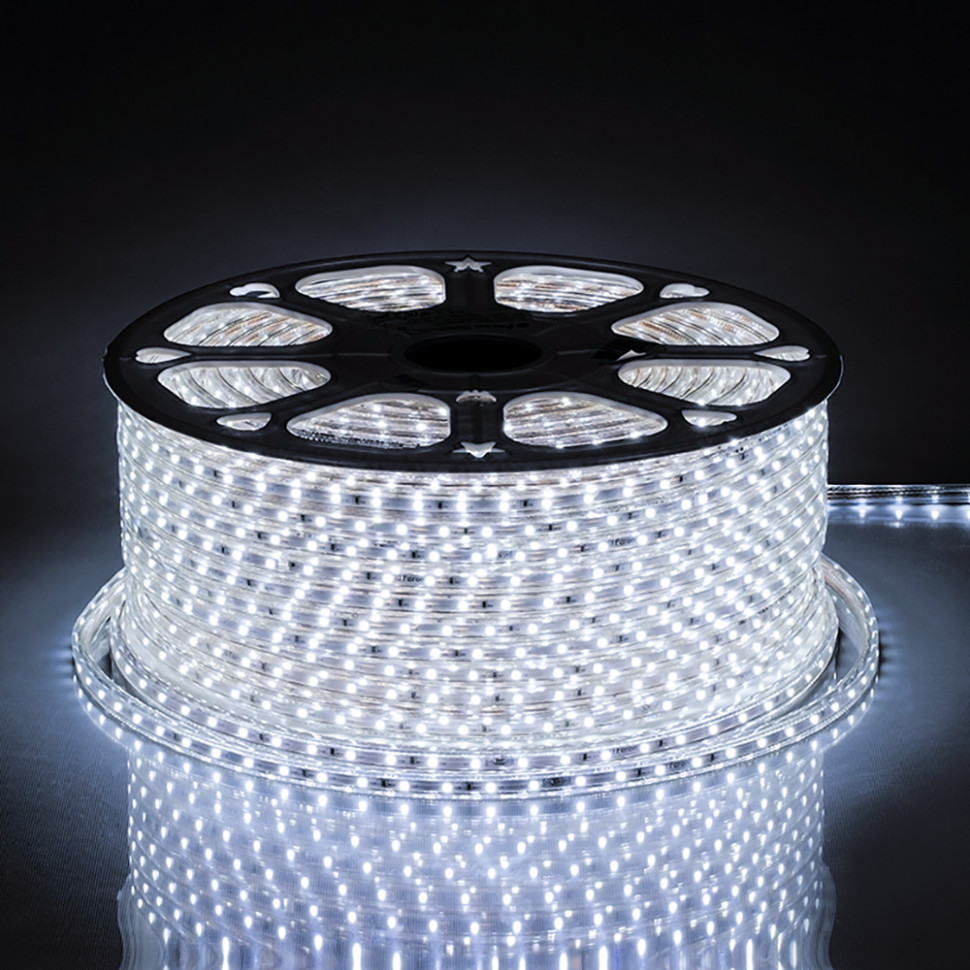 Cветодиодная LED лента Feron LS704, 60SMD(2835)/м 4.4Вт/м  100м 220V 6400K IP65, артикул FERON 26243