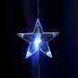 48608 Светодиодная гирлянда занавес Звездочки Feron CL25 230V 2х1м + 3м прозрачный шнур, дневной свет (5000К) - 48608 Светодиодная гирлянда занавес Звездочки Feron CL25 230V 2х1м + 3м прозрачный шнур, дневной свет (5000К)