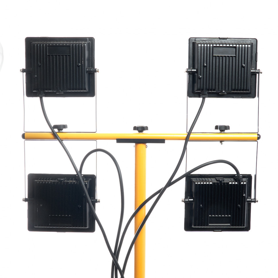 Светодиодный прожектор Feron LL-506 на штативе IP65 4*50W 6400K, артикул FERON 48507