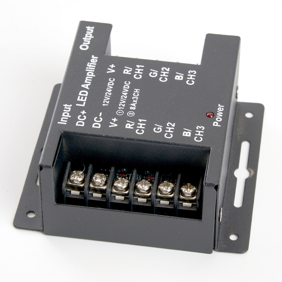 Усилитель для светодиодной ленты, RGB, 24А12-24V, LD67, артикул FERON 48223