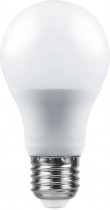 Лампа светодиодная, 10W 230V E27 2700K, SBA6010 Saffit