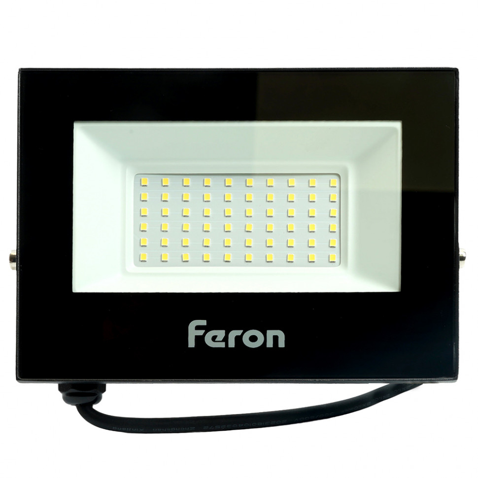 Светодиодный прожектор Feron LL-971 IP65 50W 6400K, артикул FERON 51630