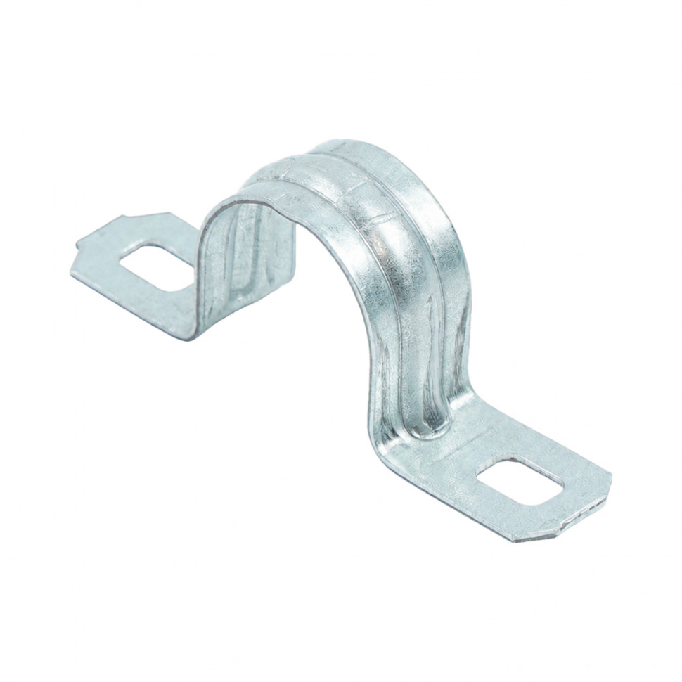 SMD-21-22 Скоба монтажная двухлапковая СМД 21-22 оцинк.сталь (уп 100 шт), артикул STEKKER 55386