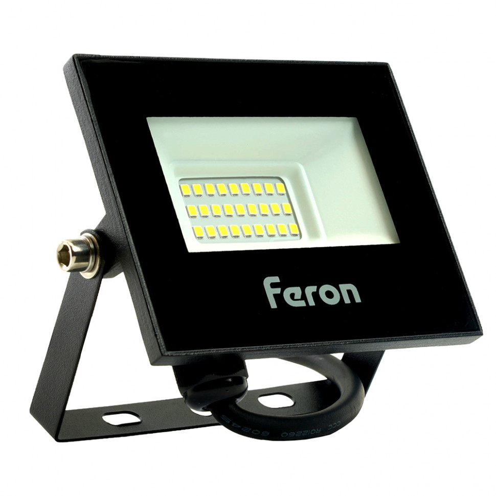 Светодиодный прожектор Feron LL-970 IP65 20W 6400K, артикул FERON 51629
