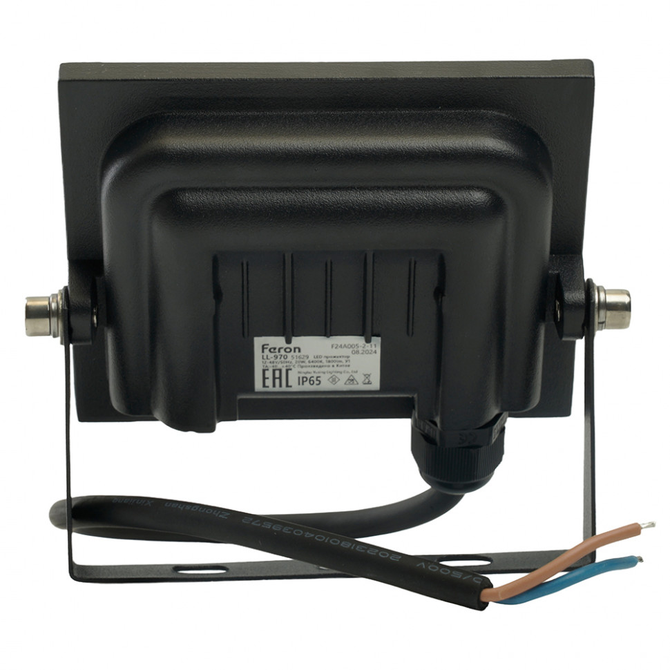 Светодиодный прожектор Feron LL-970 IP65 20W 6400K, артикул FERON 51629