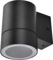 Светильник Ecola GX53 LED 8003A  накладной IP65 прозрачный Цилиндр металл. 1*GX53 Черный 114x140x90