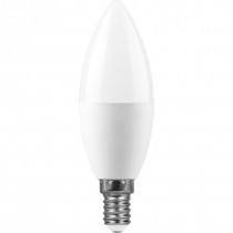 Лампа светодиодная Feron LB-970 Свеча E14 13W холодный свет (6400К)
