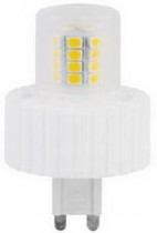 Лампа Ecola G9  LED  7,5W Corn Mini 220V 2800K 300° (керамика) 61x40