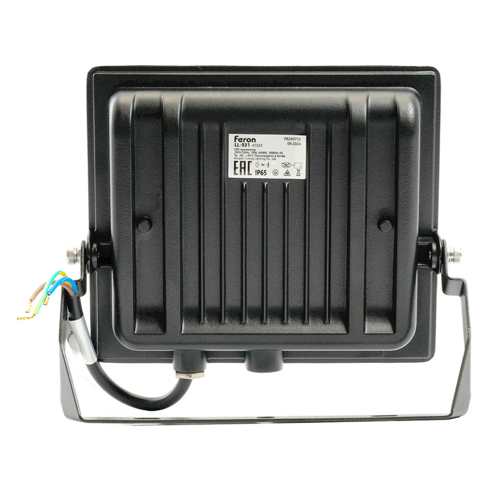 Светодиодный прожектор Feron LL-931 IP65 70W 6400K, артикул FERON 41551