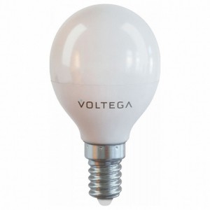 Лампа светодиодная Voltega Simple E14 Вт 2800K VG2-G45E14warm7W VG2-G45E14warm7W Лампа светодиодная Voltega Simple E14 Вт 2800K VG2-G45E14warm7W
