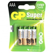 Батарейка GP Super AAA (мизинчиковая) (цена за 4 штуки)