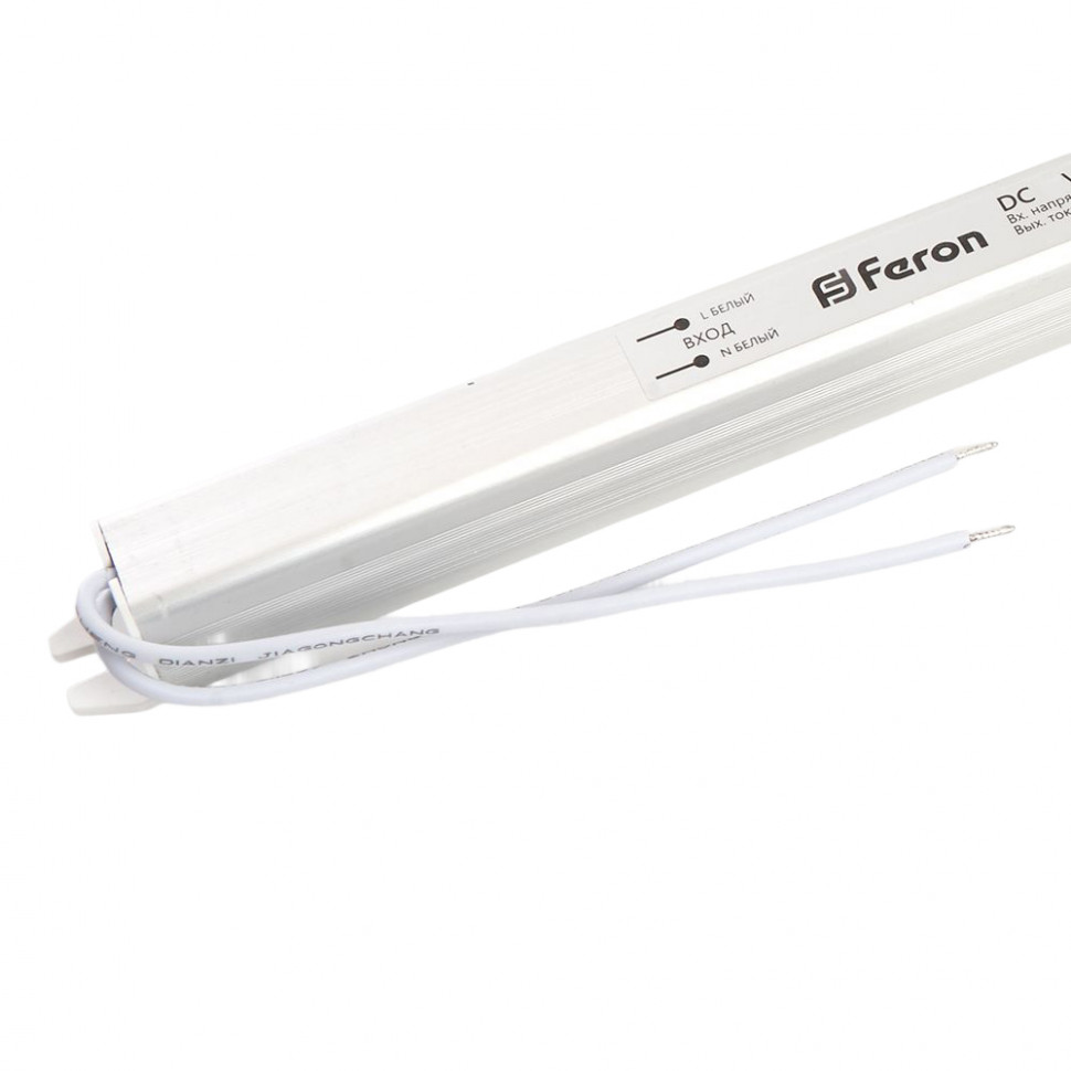 Трансформатор электронный для светодиодной ленты 72W 24V (драйвер), LB001 FERON, артикул FERON 48741