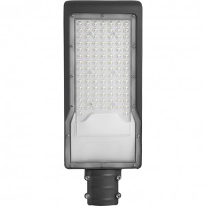 41580 Светодиодный уличный консольный светильник 80W Feron SP3034 холодный свет (6400K), серый Светодиодный уличный консольный светильник 80W Feron SP3034 холодный свет (6400K), серый