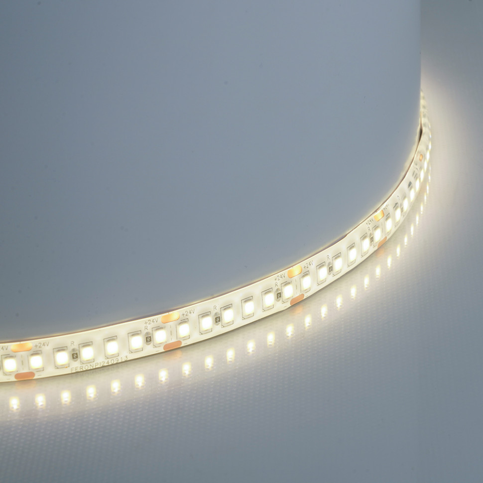 Светодиодная LED лента Feron LS512, 180SMD(2835)/м 16Вт/м 24V 5000*10*2.3мм 6000К IP65, артикул FERON 51827